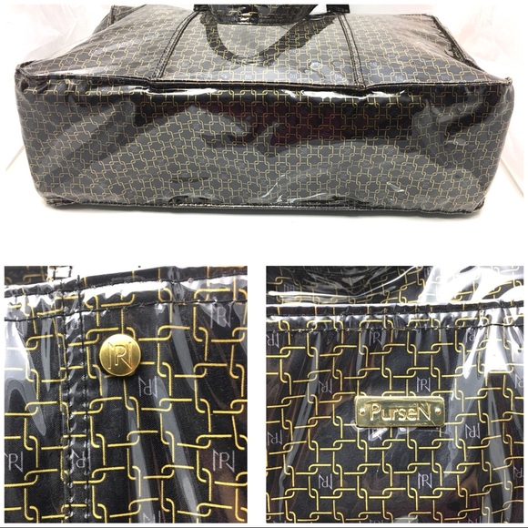 PURSEN Luxury Water-Resistant Travel Tote - Picture 3 of 5